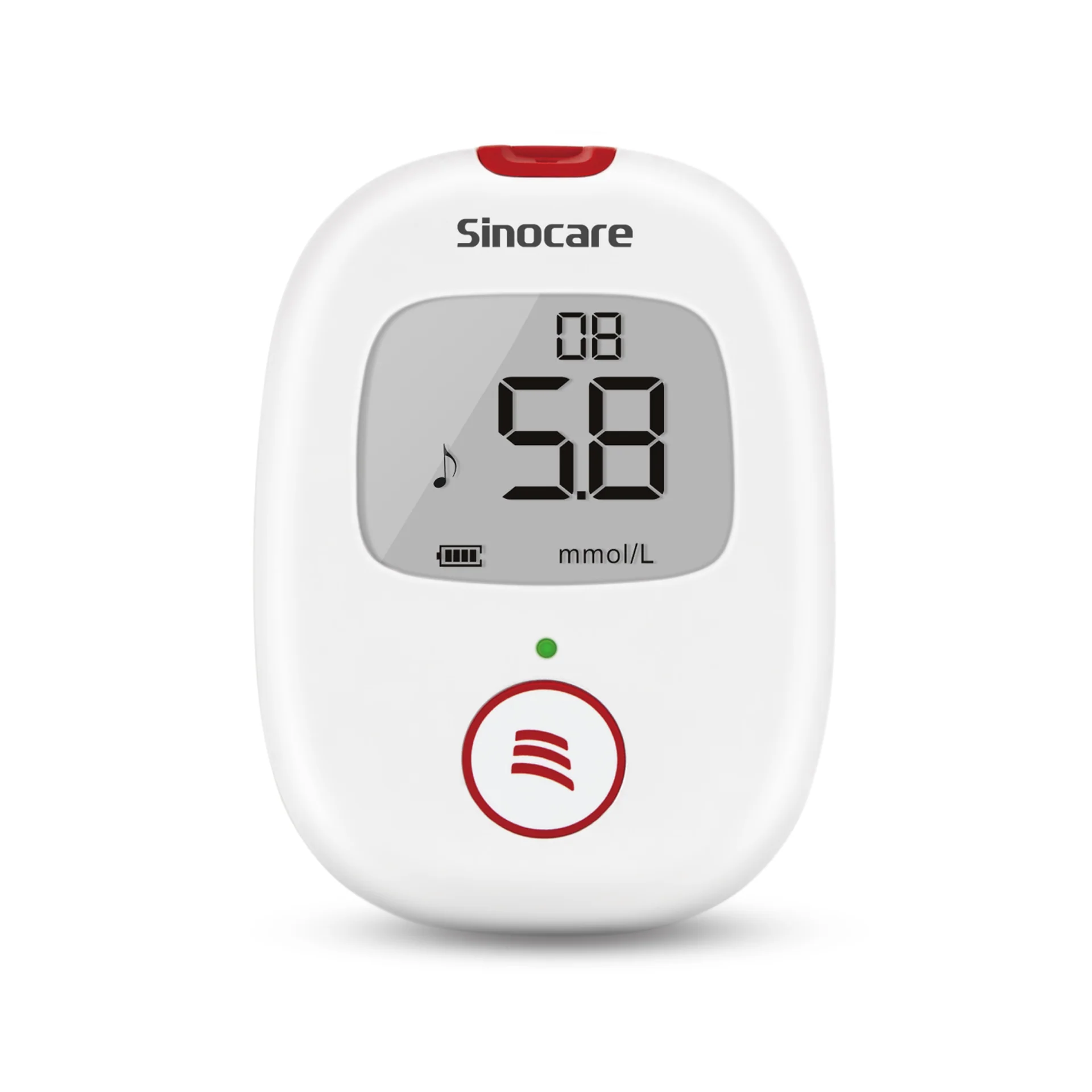 KIT GLUCOMETRO SINOCARE AQ VOICE