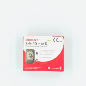 TIRA REACTIVA SINOCARE SAFE AQ MAX III X50 UND